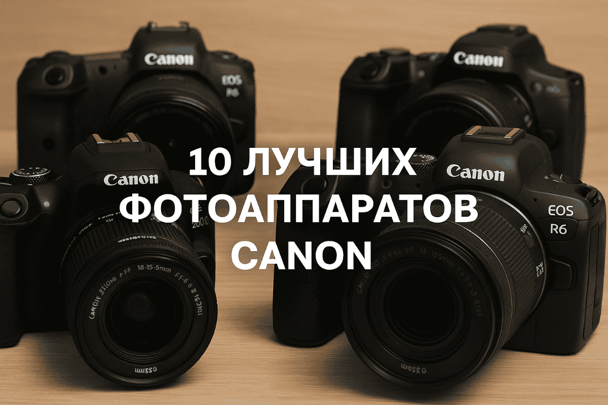 10 лучших фотоаппаратов Canon