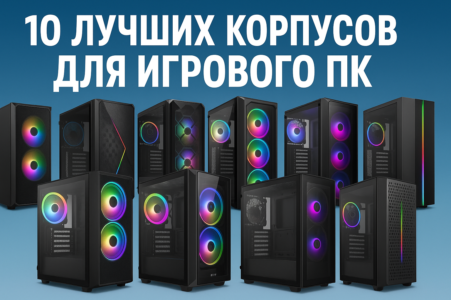 10 лучших корпусов для игрового ПК