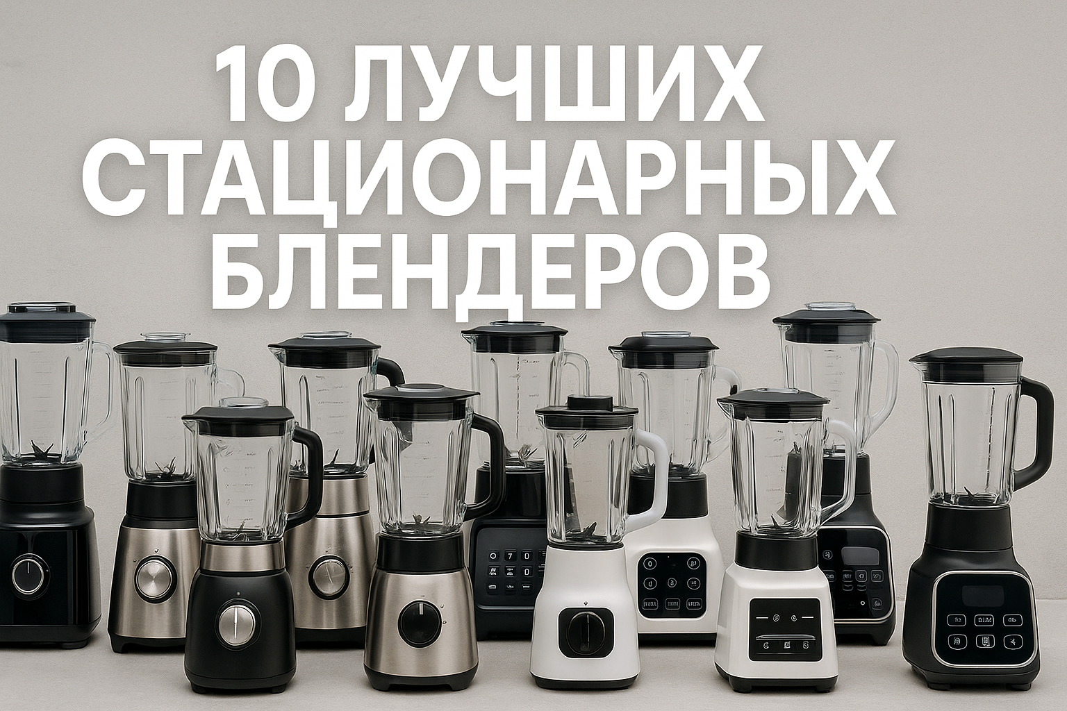 10 лучших стационарных блендеров